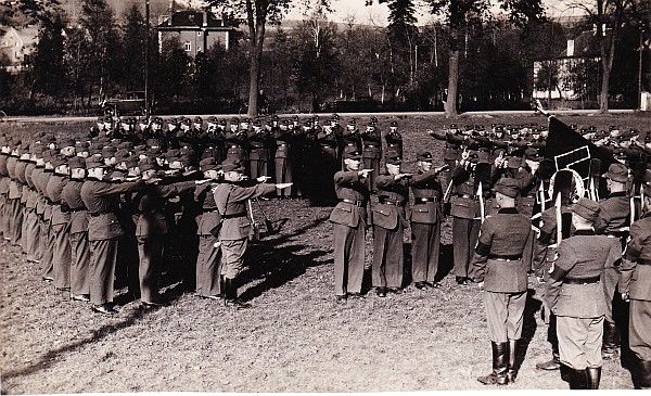 Foto der Vereidigung beim RAD im November 1935