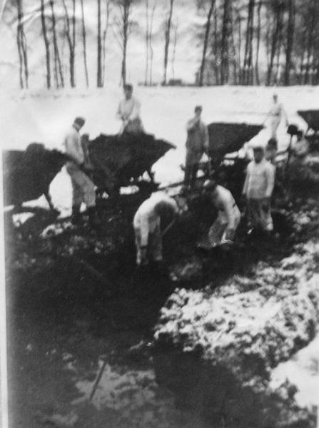 Foto Reichsarbeitsdienst in Schmalkalden - im Winter